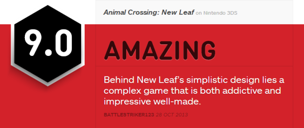 Animal Crossing New Leaf Review