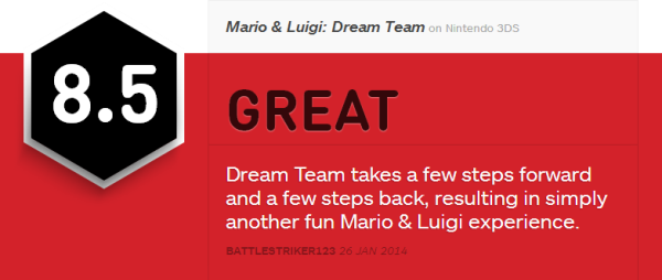 Mario & Luigi Dream Team Review