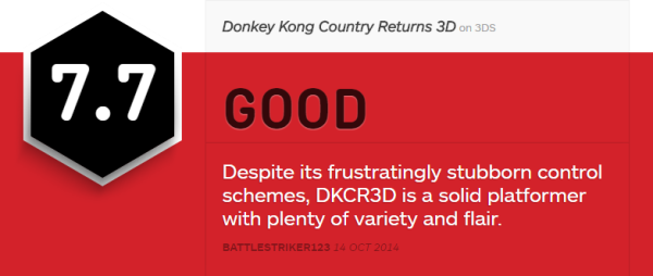 Donkey Kong Country Returns 3D Review